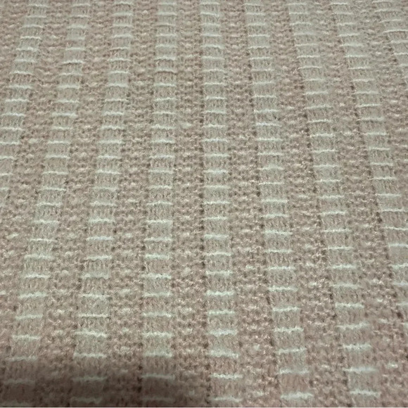 Le Lis• PINK + WHITE OPEN BACK SWEATER size small - Picture 7 of 15